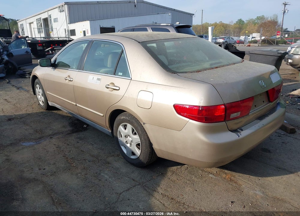 2005 HONDA ACCORD 2.4 LX VIN: 1HGCM564X5A079835