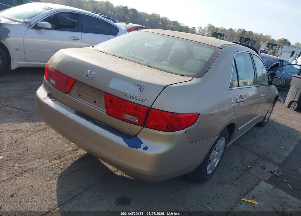 2005 HONDA ACCORD 2.4 LX VIN: 1HGCM564X5A079835