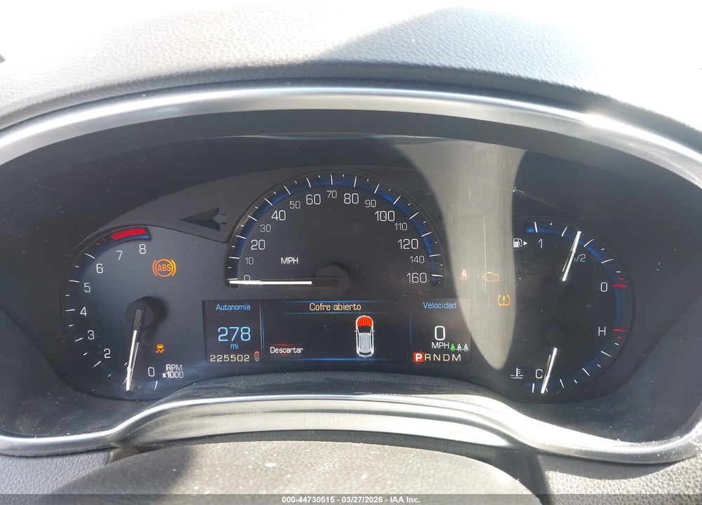 2015 CADILLAC SRX STANDARD VIN: 3GYFNAE36FS525774