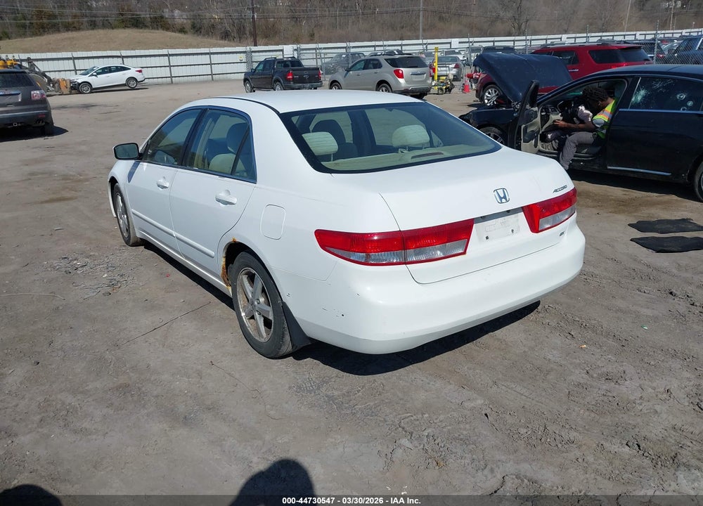 2003 HONDA ACCORD 2.4 EX VIN: 1HGCM56603A004172
