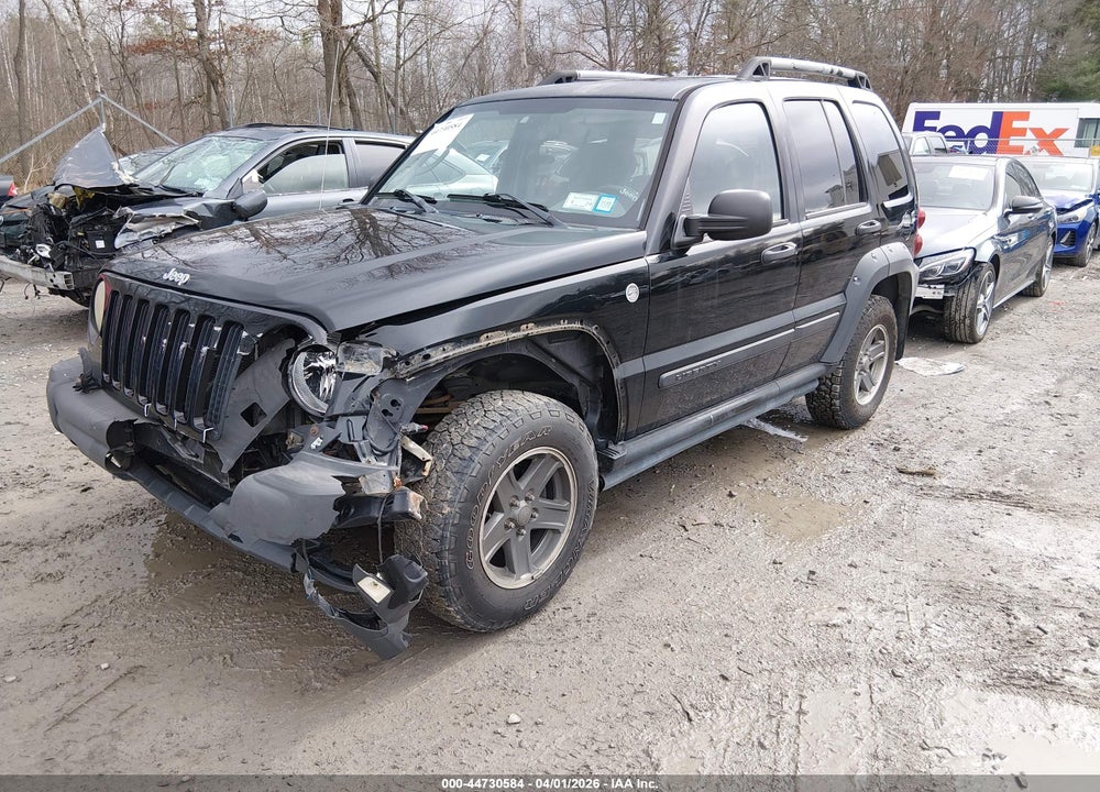 2005 JEEP LIBERTY RENEGADE VIN: 1J4GL38K05W724881