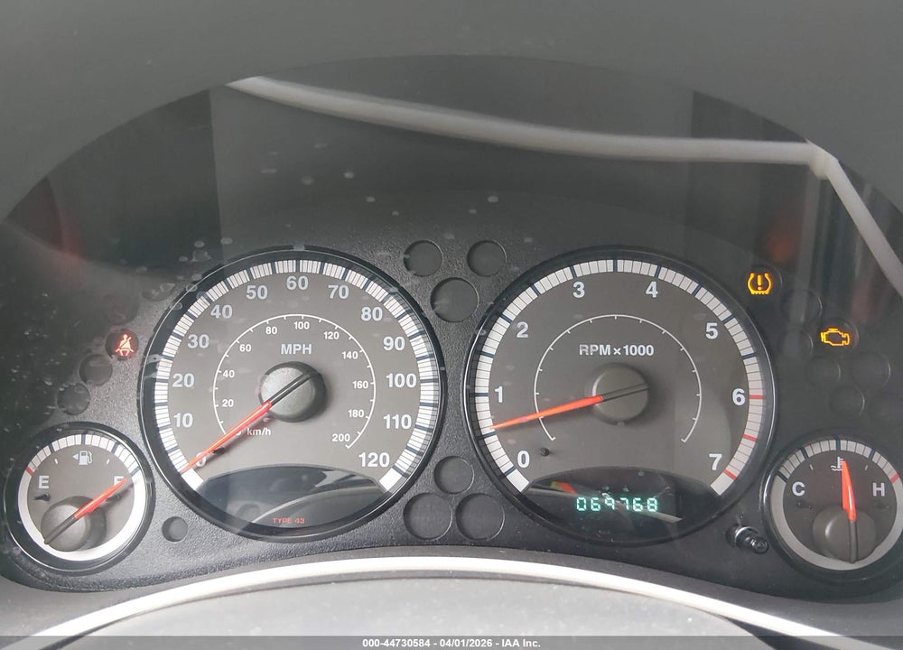2005 JEEP LIBERTY RENEGADE VIN: 1J4GL38K05W724881