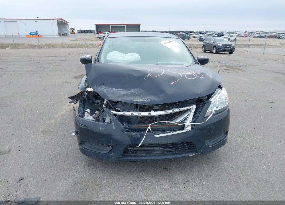 2013 NISSAN SENTRA SV VIN: 3N1AB7AP9DL666854