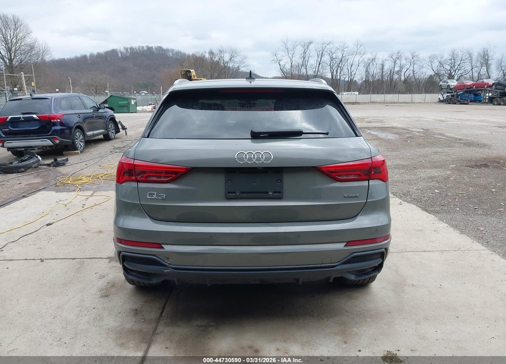 2021 AUDI Q3 PREMIUM PLUS 45 TFSI S LINE QUATTRO TIPTRONIC VIN: WA1EECF3XM1052658