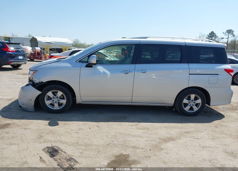 2017 NISSAN QUEST SV VIN: JN8AE2KP4H9170109