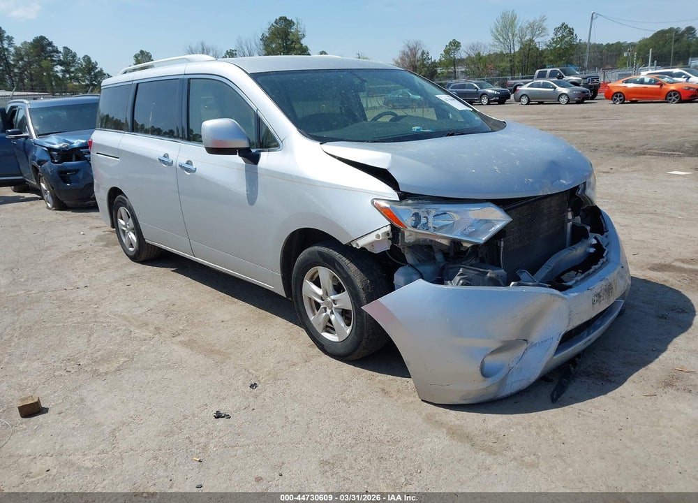 2017 NISSAN QUEST SV VIN: JN8AE2KP4H9170109