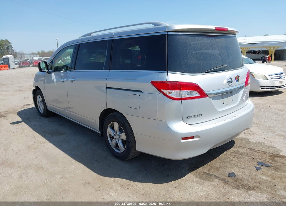 2017 NISSAN QUEST SV VIN: JN8AE2KP4H9170109