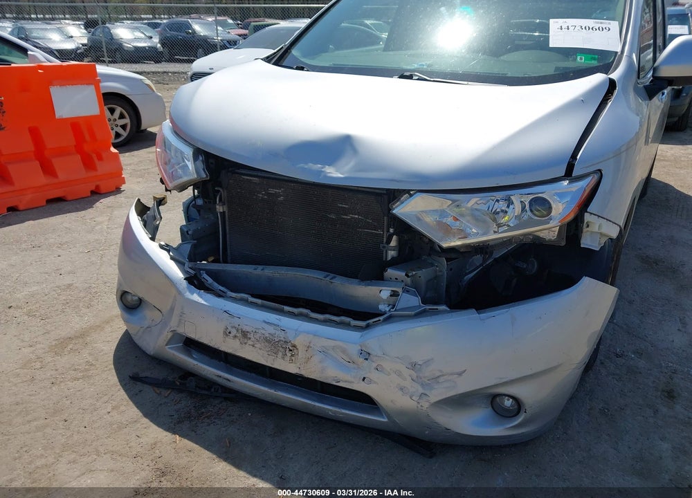2017 NISSAN QUEST SV VIN: JN8AE2KP4H9170109