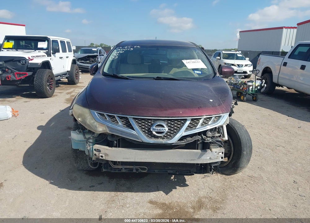 2014 NISSAN MURANO S VIN: JN8AZ1MU6EW407455