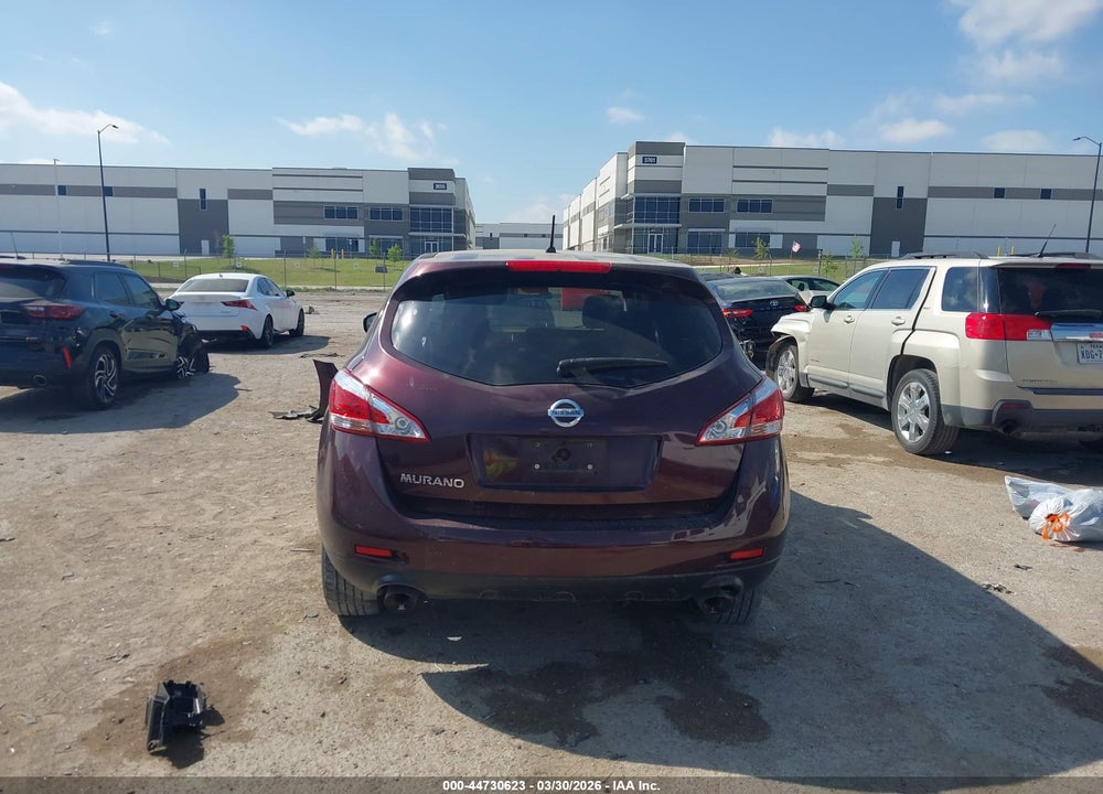 2014 NISSAN MURANO S VIN: JN8AZ1MU6EW407455