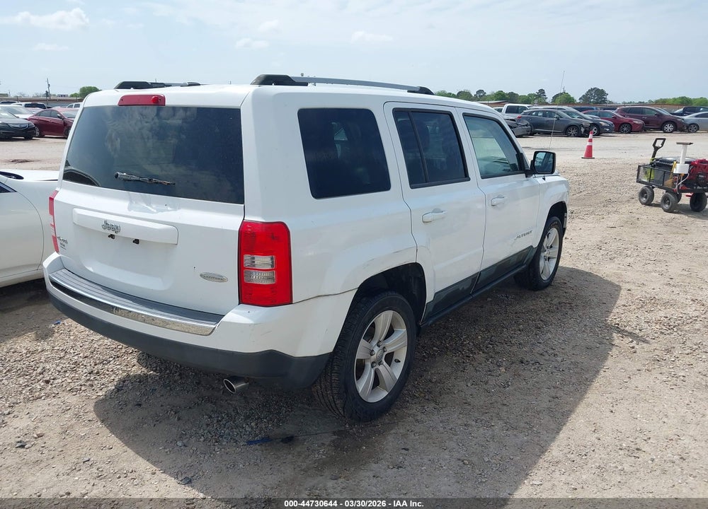 2011 JEEP PATRIOT LATITUDE X VIN: 1J4NF4GBXBD274671