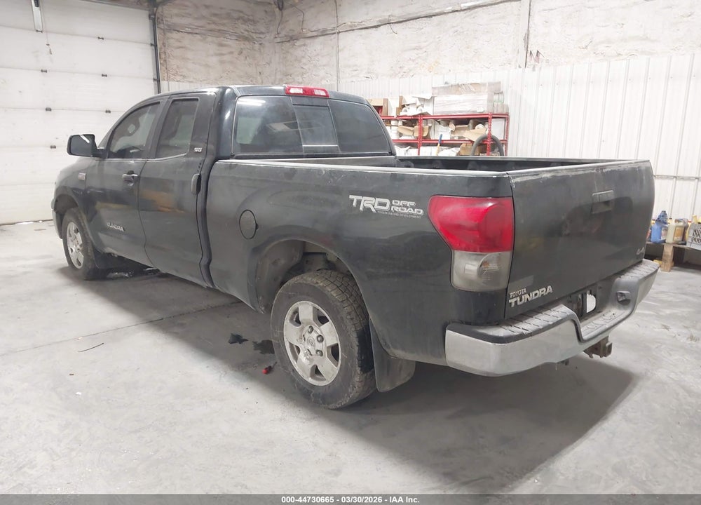 2008 TOYOTA TUNDRA SR5 5.7L V8 VIN: 5TFBV54148X043821