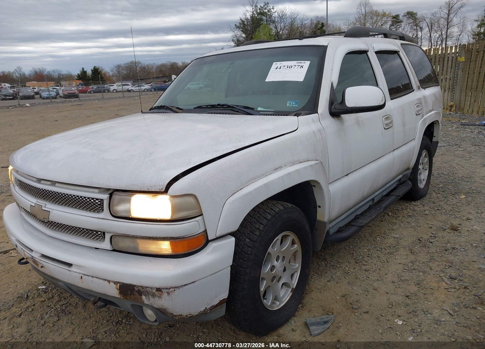 2002 CHEVROLET TAHOE Z71 VIN: 1GNEK13ZX2R220168