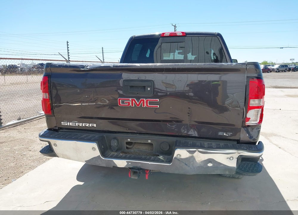 2014 GMC SIERRA 1500 SLT VIN: 3GTU2VEC4EG509653