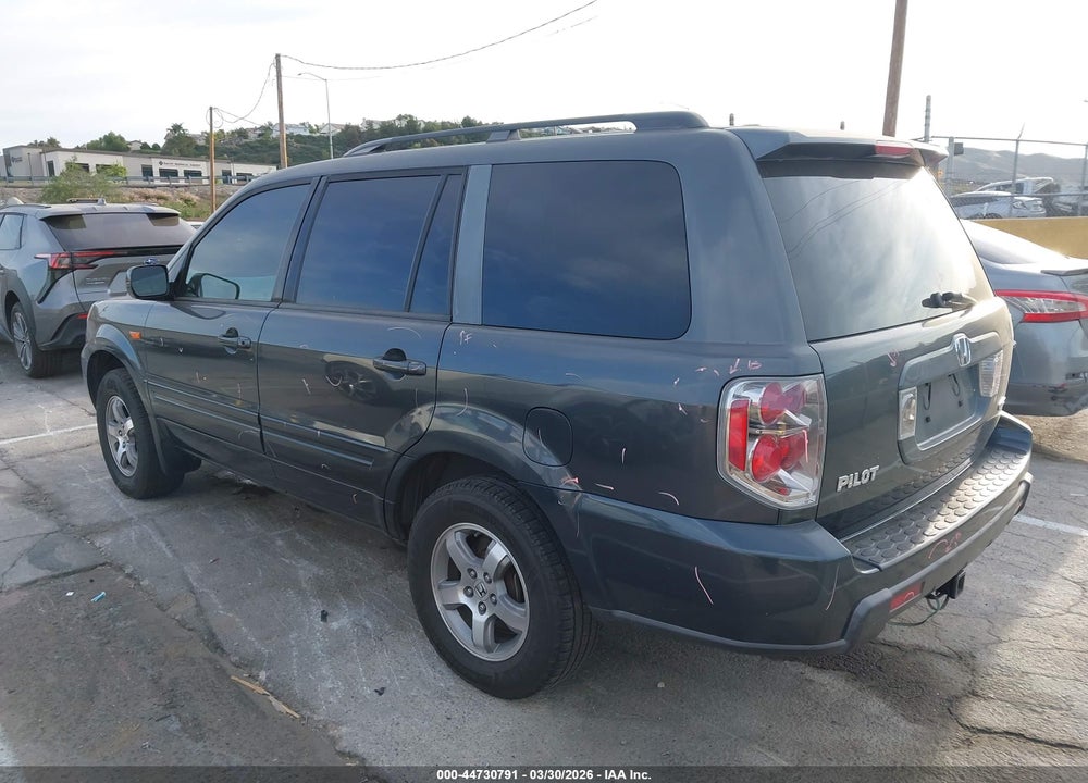 2006 HONDA PILOT EX-L VIN: 2HKYF18576H500661