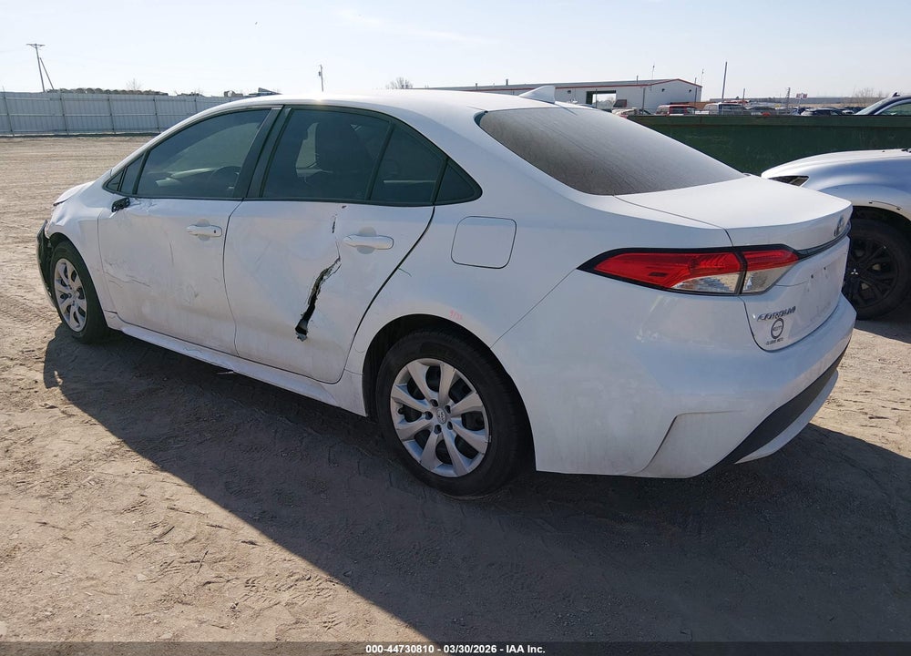 2020 TOYOTA COROLLA LE VIN: 5YFEPRAE9LP093806