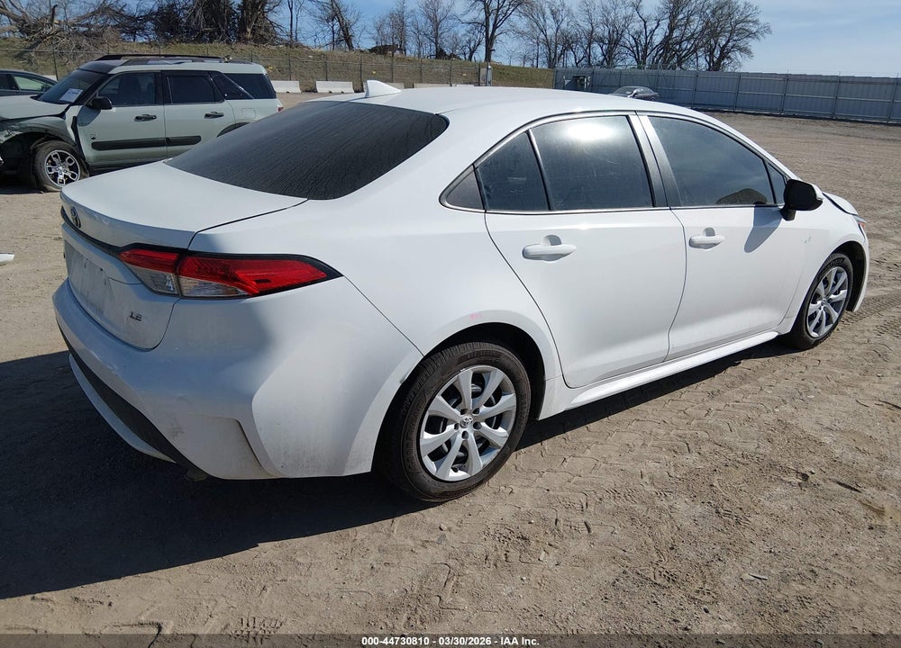 2020 TOYOTA COROLLA LE VIN: 5YFEPRAE9LP093806