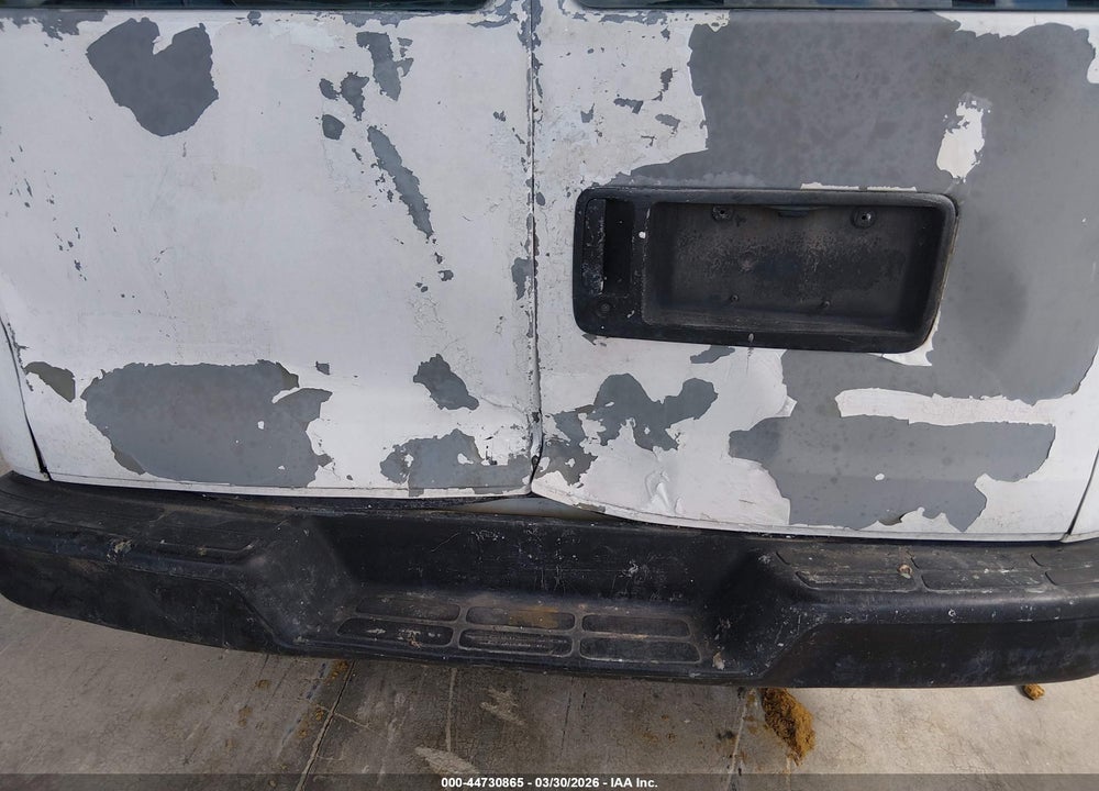 2006 CHEVROLET EXPRESS WORK VAN VIN: 1GCFG15X961163573