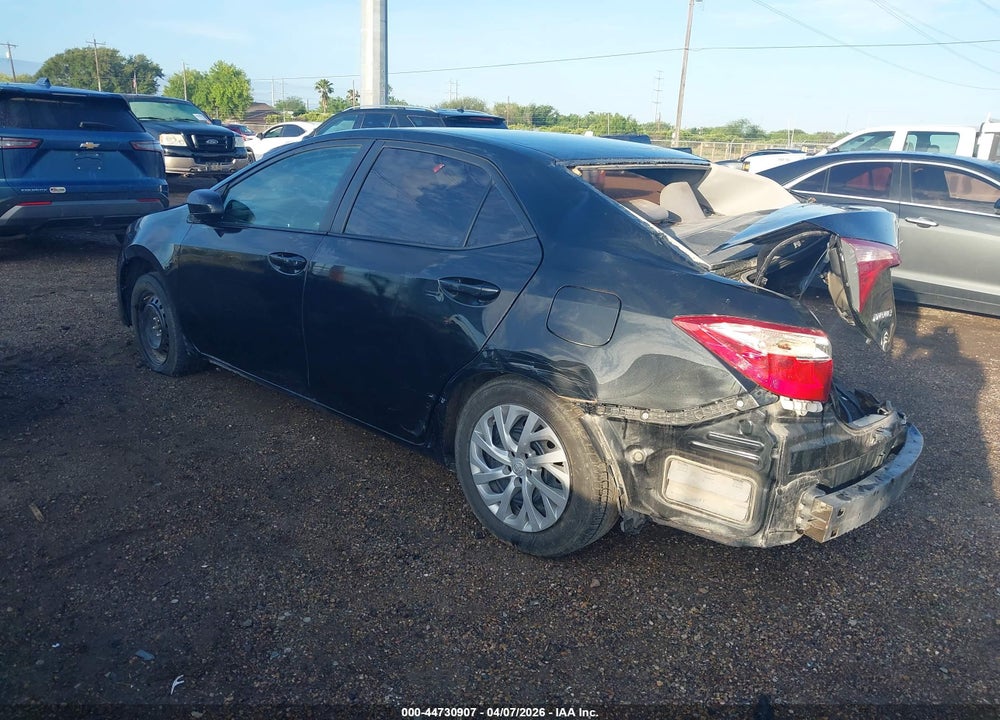 2017 TOYOTA COROLLA LE VIN: 2T1BURHE7HC952349