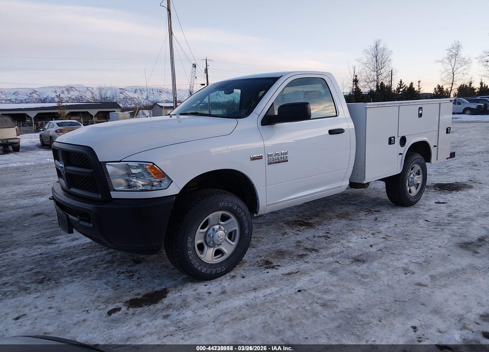 2018 RAM 2500 TRADESMAN  4X4 8' BOX VIN: 3C7WR5AJ6JG289325