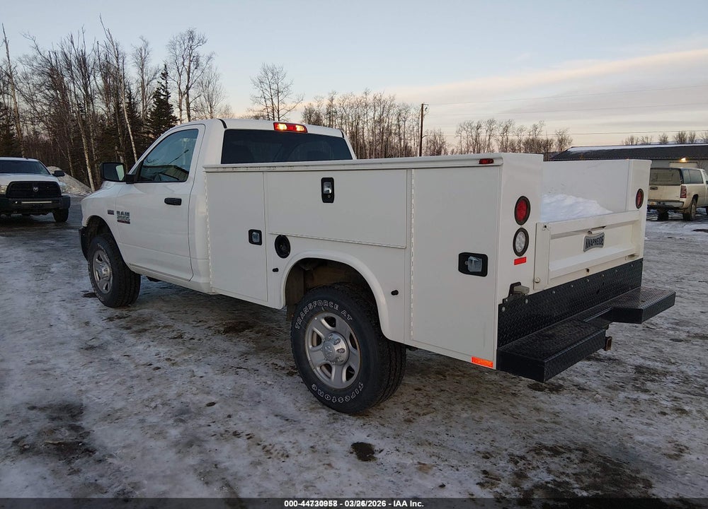 2018 RAM 2500 TRADESMAN  4X4 8' BOX VIN: 3C7WR5AJ6JG289325