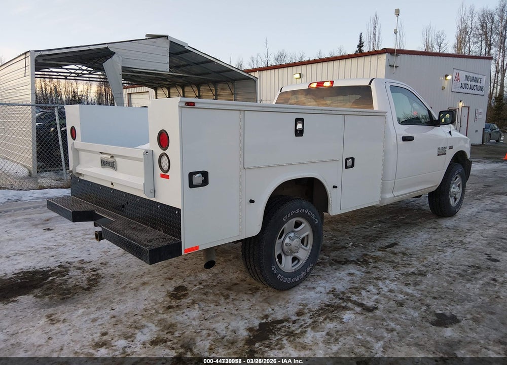 2018 RAM 2500 TRADESMAN  4X4 8' BOX VIN: 3C7WR5AJ6JG289325