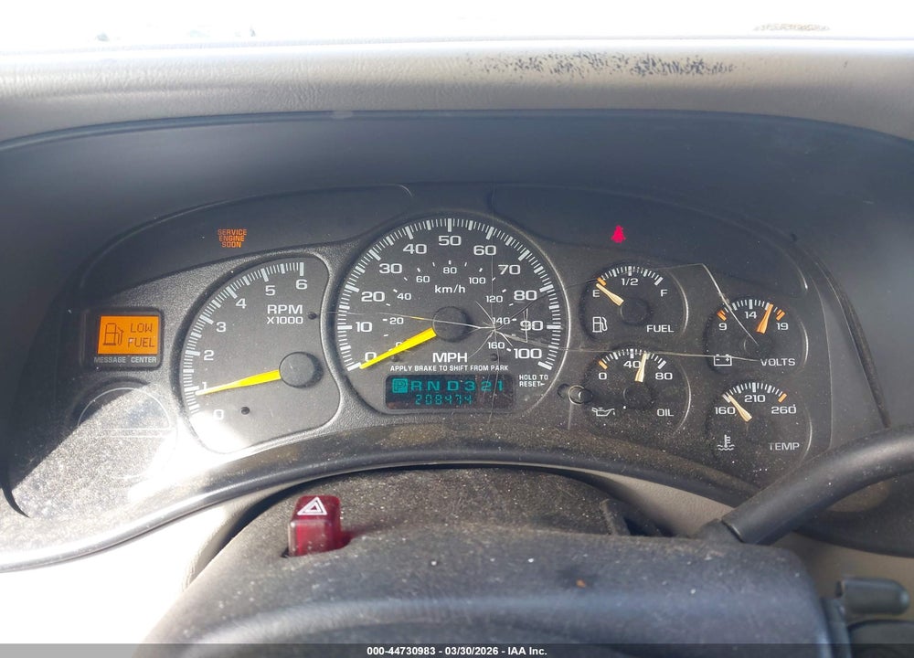 2000 CHEVROLET SILVERADO 1500 LT VIN: 1GCEK19T2YE389516