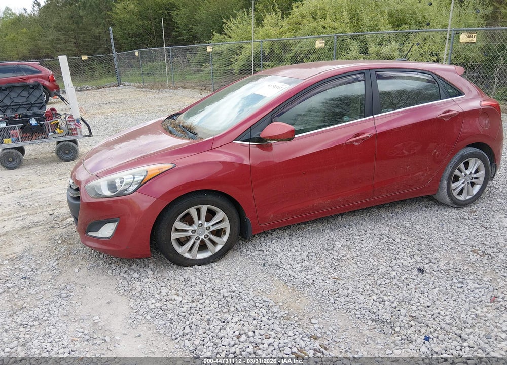 2014 HYUNDAI ELANTRA GT VIN: KMHD35LH1EU165400