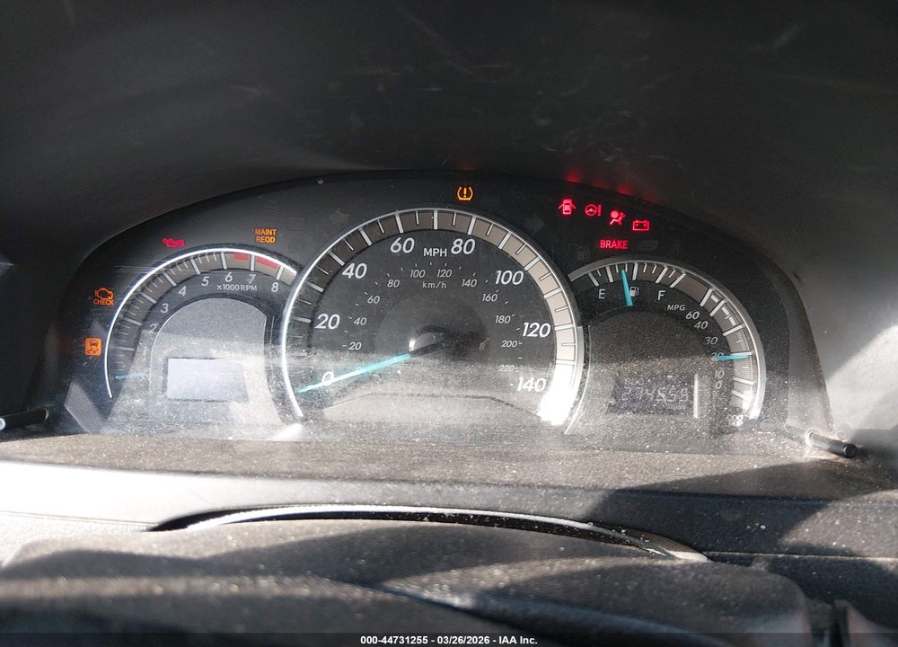 2012 TOYOTA CAMRY SE VIN: 4T1BF1FK8CU128632