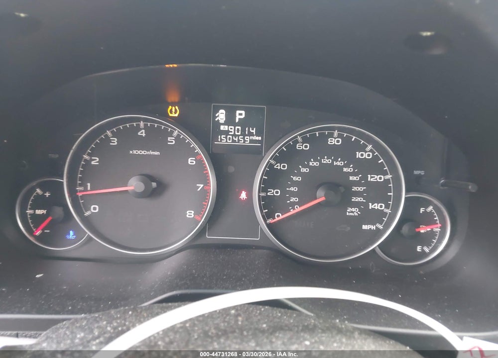 2014 SUBARU OUTBACK 2.5I VIN: 4S4BRBAC8E3260974