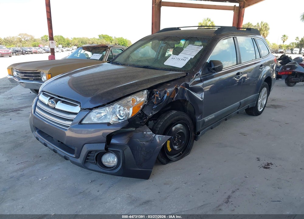 2014 SUBARU OUTBACK 2.5I VIN: 4S4BRBAC6E3204984
