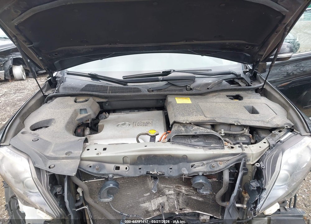 2012 LEXUS RX 450H VIN: JTJBC1BA3C2427691