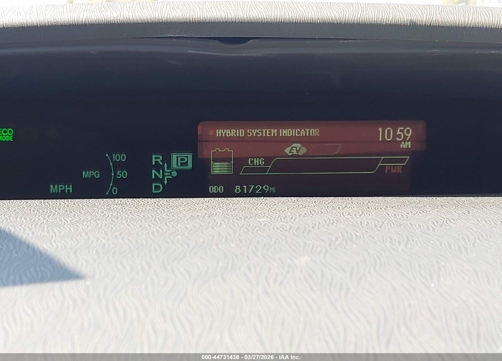 2015 TOYOTA PRIUS THREE VIN: JTDKN3DU2F0430873