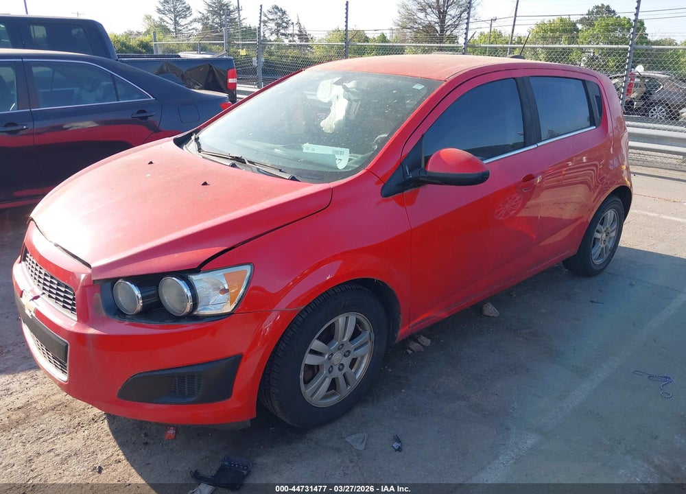 2015 CHEVROLET SONIC LT AUTO VIN: 1G1JC6SH7F4160503
