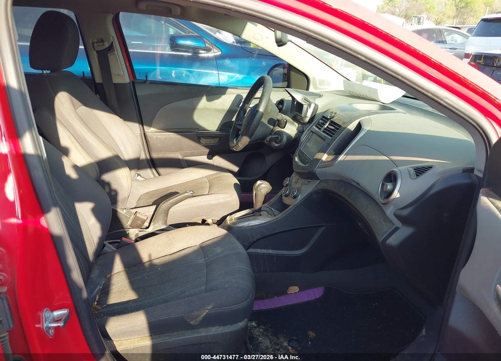 2015 CHEVROLET SONIC LT AUTO VIN: 1G1JC6SH7F4160503
