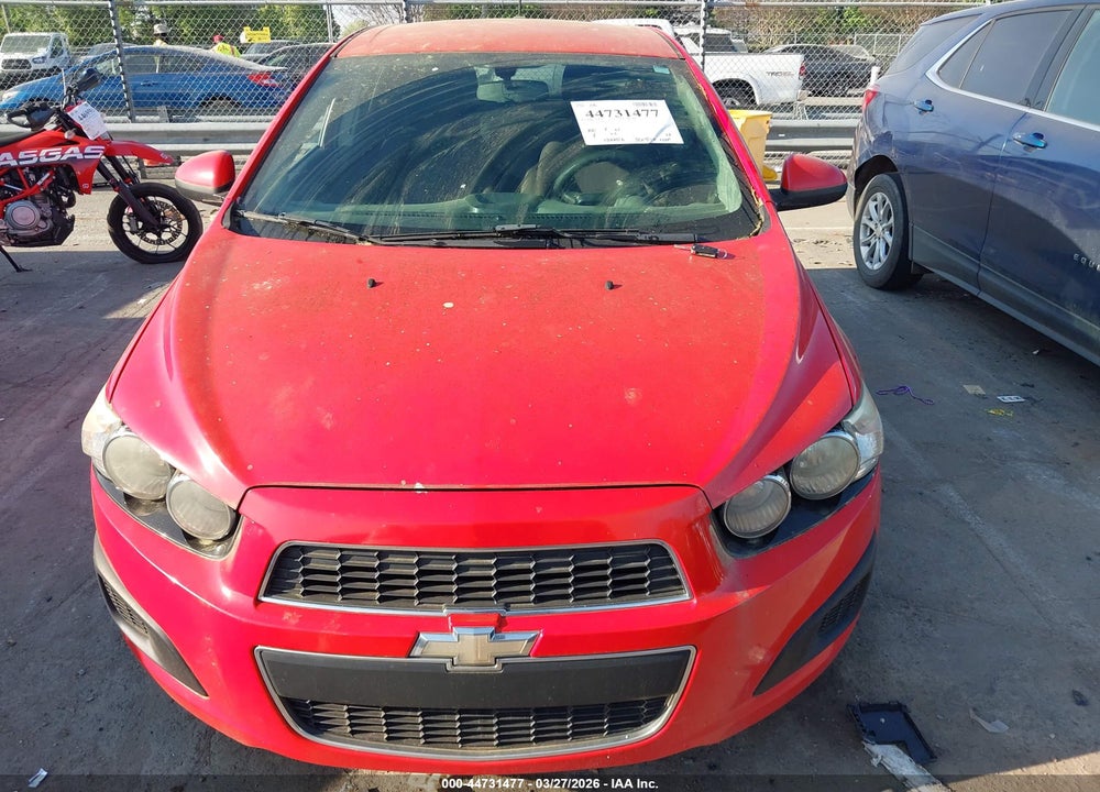 2015 CHEVROLET SONIC LT AUTO VIN: 1G1JC6SH7F4160503