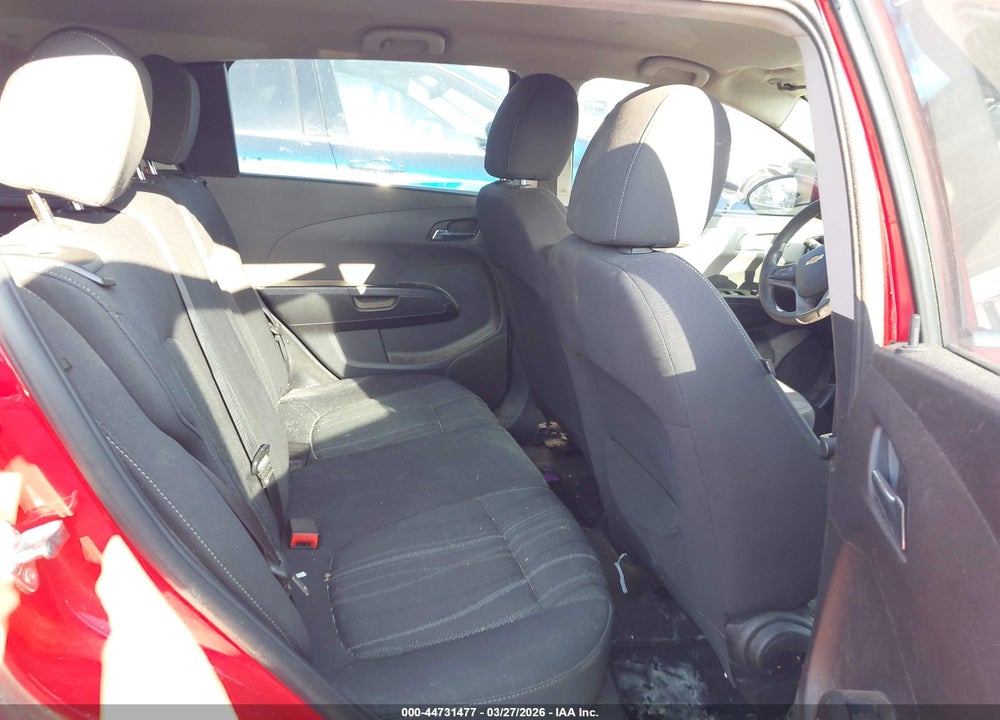 2015 CHEVROLET SONIC LT AUTO VIN: 1G1JC6SH7F4160503