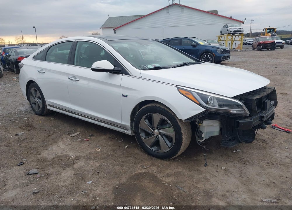 2017 HYUNDAI SONATA HYBRID LIMITED VIN: KMHE34L38HA062337