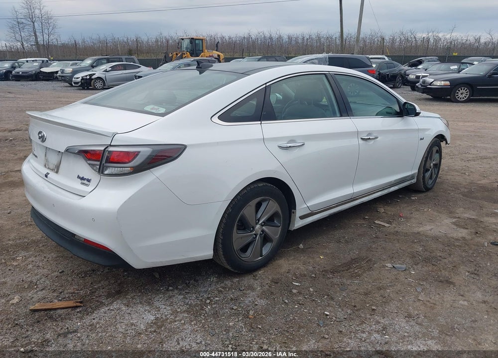 2017 HYUNDAI SONATA HYBRID LIMITED VIN: KMHE34L38HA062337