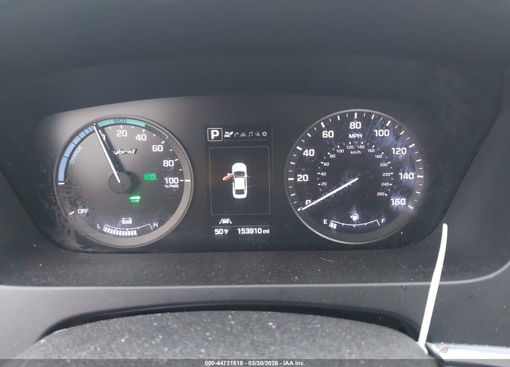2017 HYUNDAI SONATA HYBRID LIMITED VIN: KMHE34L38HA062337