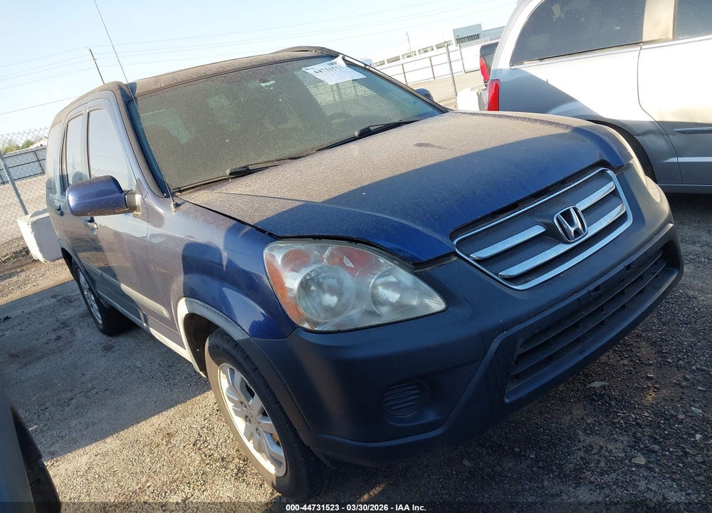 2005 HONDA CR-V EX VIN: JHLRD78855C009882