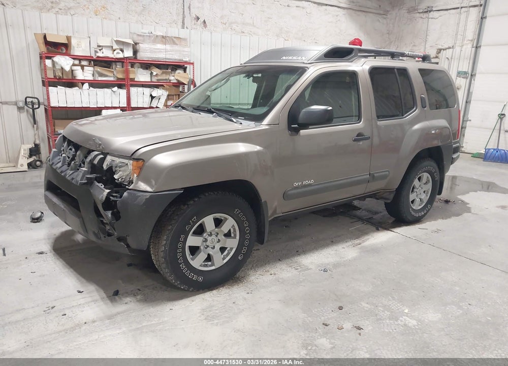 2005 NISSAN XTERRA OFF ROAD VIN: 5N1AN08W65C657885