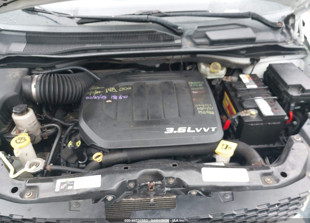 2013 DODGE GRAND CARAVAN SE VIN: 2C4RDGBG5DR813294