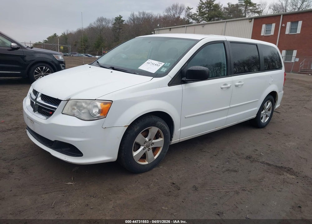 2013 DODGE GRAND CARAVAN SE VIN: 2C4RDGBG5DR813294