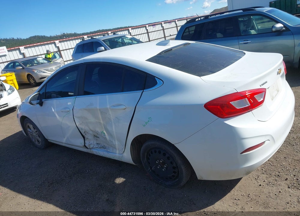 2017 CHEVROLET CRUZE LT AUTO VIN: 1G1BE5SM7H7240214
