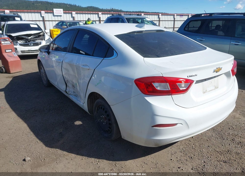 2017 CHEVROLET CRUZE LT AUTO VIN: 1G1BE5SM7H7240214
