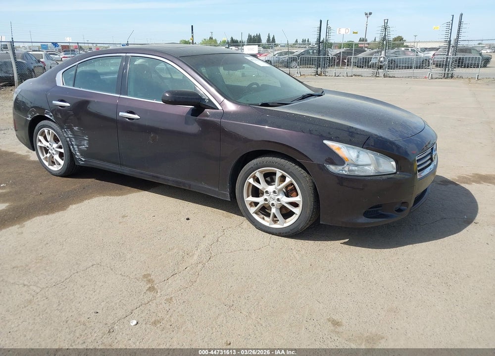 2012 NISSAN MAXIMA 3.5 S VIN: 1N4AA5AP1CC862985