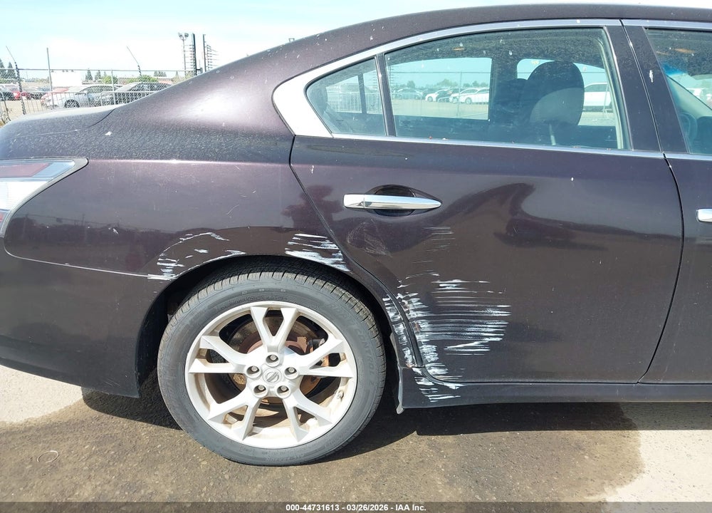 2012 NISSAN MAXIMA 3.5 S VIN: 1N4AA5AP1CC862985