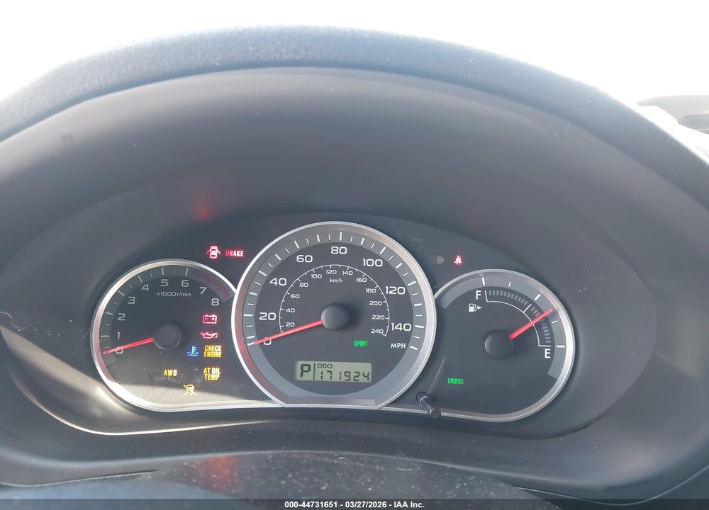 2009 SUBARU IMPREZA 2.5I VIN: JF1GH61649H827002