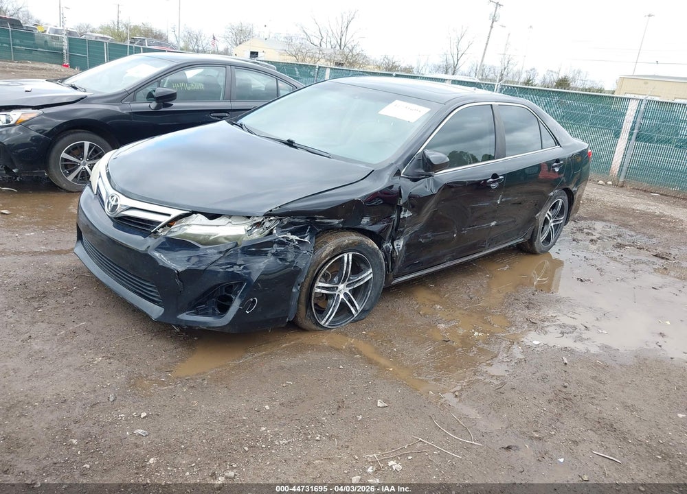 2012 TOYOTA CAMRY XLE VIN: 4T1BF1FK6CU144991